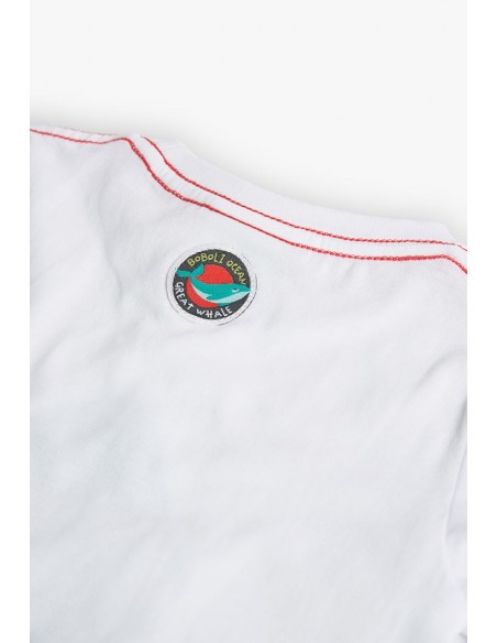 T shirt requin sequin  6 mois - Boboli