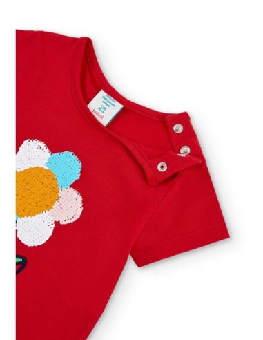 T shirt tricot bébé fille  9 mois - Boboli