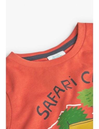 T shirt tricot bébé safari camp 12 mois