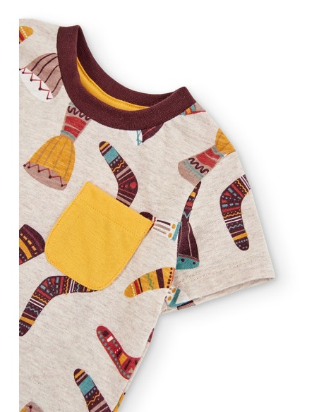 T shirt tricot imprimé bébé garçon 6 mois - Boboli