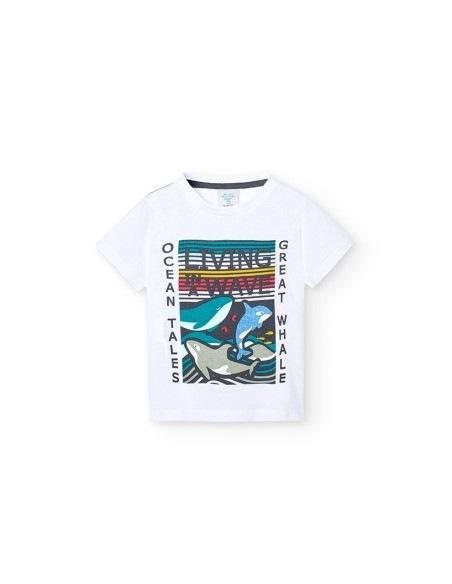 T shirt tricot living bébé garçon  6 mois