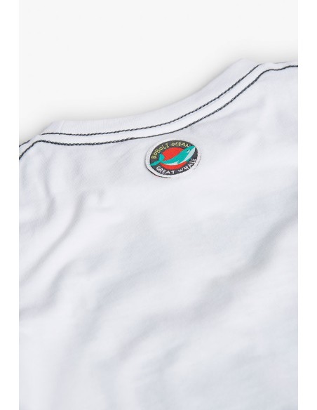 T shirt tricot living bébé garçon  6 mois