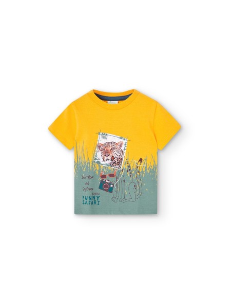 T shirt tricot safari bébé garçon 6 mois - Boboli