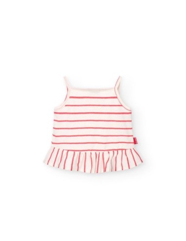 Top maille rayures bébé fille  12 mois - Boboli