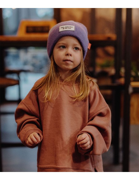 BONNET POP POP PURPLE VIOLET 6 ANS