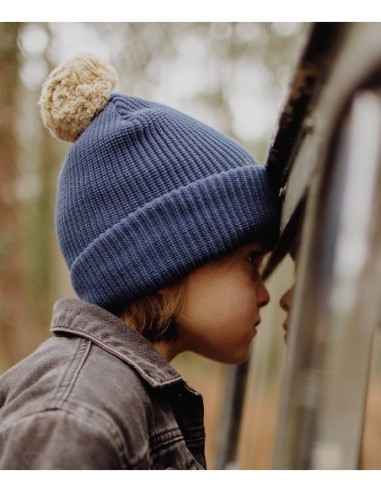 Bonnet color block nigth bleu 2-5 ans - Hello Hossy