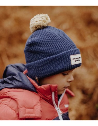 Bonnet color block nigth bleu 2-5 ans - Hello Hossy