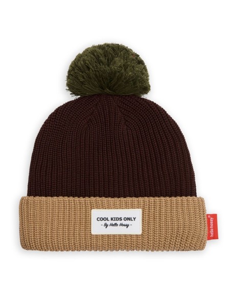 Bonnet color block pistachio 2-5 ans - Hello Hossy