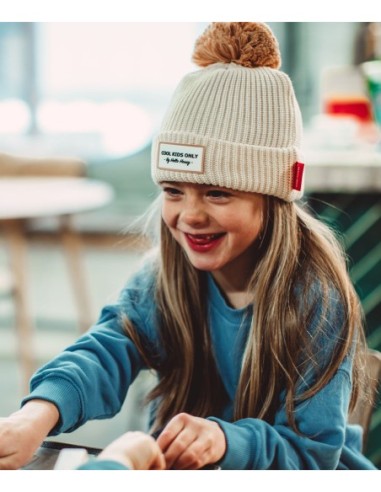 BONNET COLOR BLOCK COLOR BLOCK SANDY CREME/BEIGE 9-18 MOIS