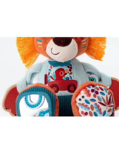 Peluche d'activités Jack le lion - Lilliputiens