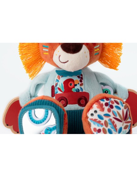 Peluche d'activités Jack le lion - Lilliputiens