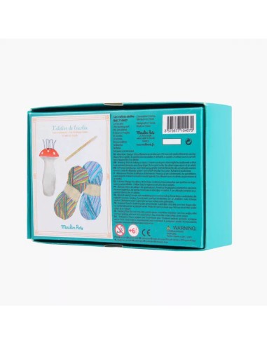 L'atelier de tricotin – Moulin Roty | Coffret créatif en bois