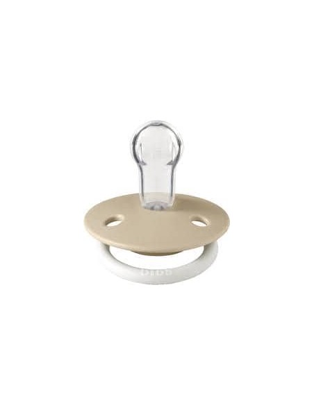 Sucette bibs de lux night silicone Vanille