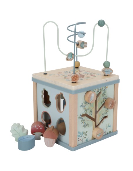Cube d'activités en bois FSC - Forest Friends