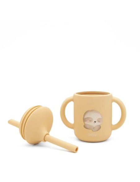 Tasse d'apprentissage en silicone paresseux - Sassi