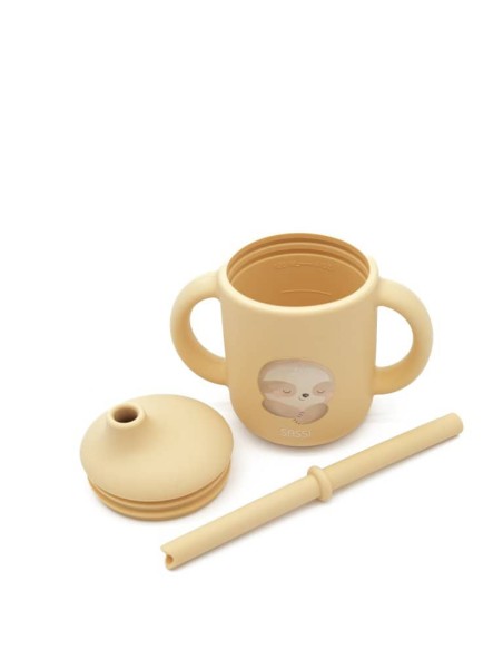 Tasse d'apprentissage en silicone paresseux - Sassi