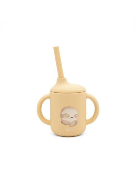 Tasse d'apprentissage en silicone paresseux - Sassi