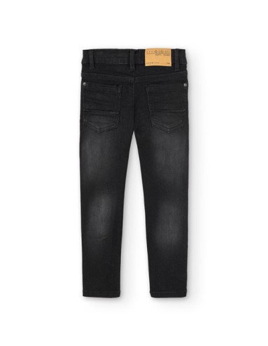 Jeans stretch pour garçon noir - Boboli