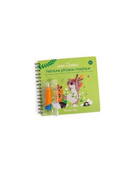 Peinture pinceau magique Dans la jungle – Moulin Roty
