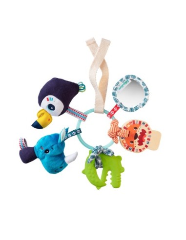 Trousseau de clefs sensoriel jungle - Lilliputiens
