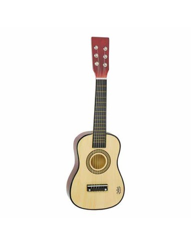 Mini guitare en bois naturel Vilac – Jouet musical pour enfant dès 3 ans