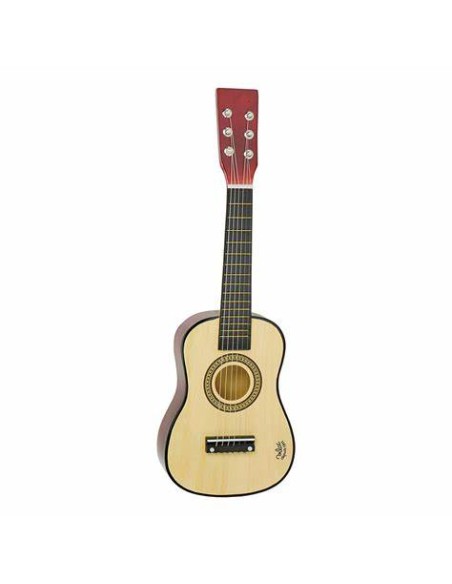 Mini guitare en bois naturel Vilac – Jouet musical pour enfant dès 3 ans