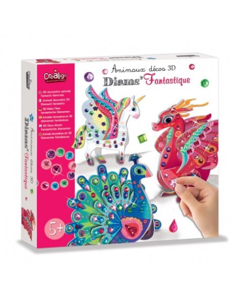 Diam's Fantastique animaux - Crea lign'