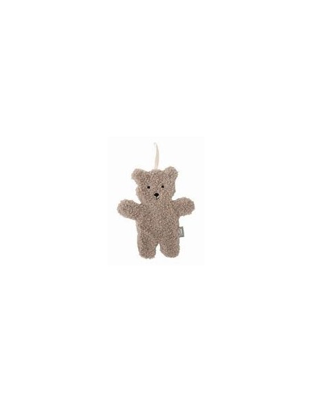 Attache Sucette Teddy Bear Olive Green - Jollein