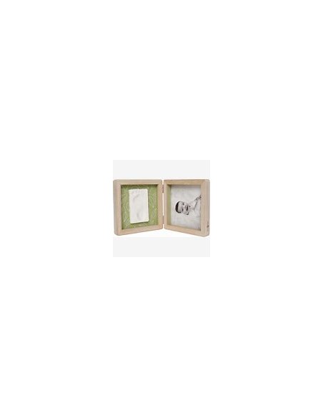 Cadre Double a empreinte olive - Petit artichaut
