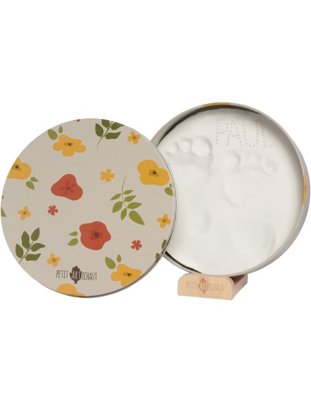 Boîte à empreintes Baby box ronde Little Prairie